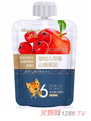 妙恩嬰幼兒蘋果山楂果泥