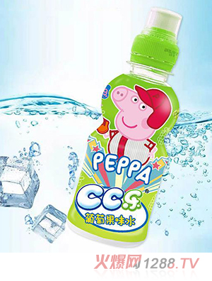 小豬佩奇CC樂(lè)葡萄果味水245ml