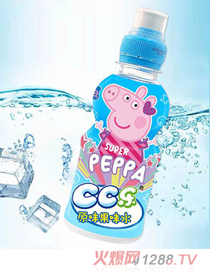 小豬佩奇CC樂(lè)原味果味水245ml