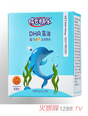 成長(zhǎng)快樂(lè)DHA藻油捏捏擠擠流質(zhì)糖果