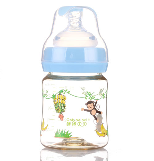 唯昵貝貝寬口PPSU奶瓶150ml藍色