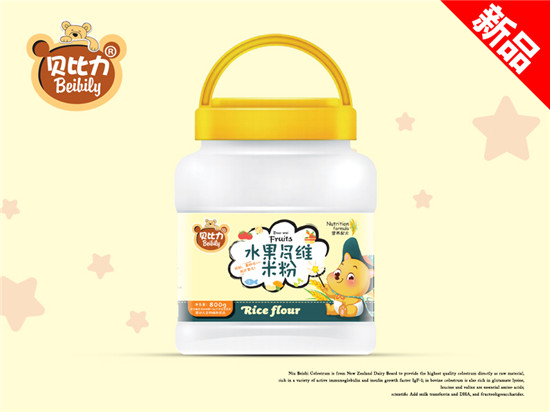 貝比力水果多維米粉800克